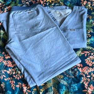 Figs Technical Collection Srub shirt and pants set